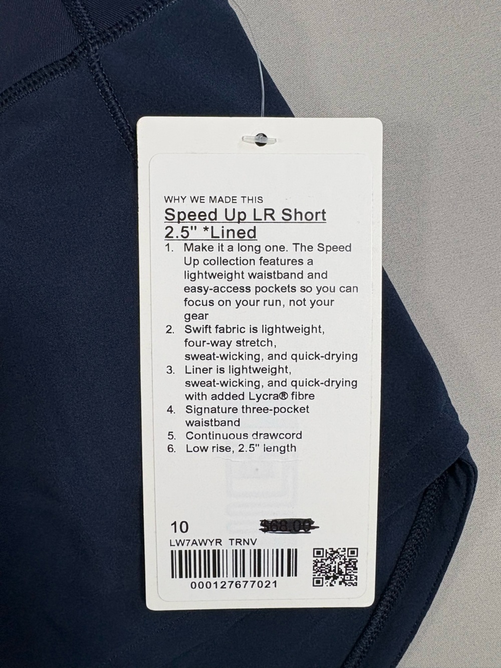 Lululemon Women's Speed Up Shorts Low-Rise, Lined, 2.5" Size 10 NWT Athletic - Picture 4 of 11